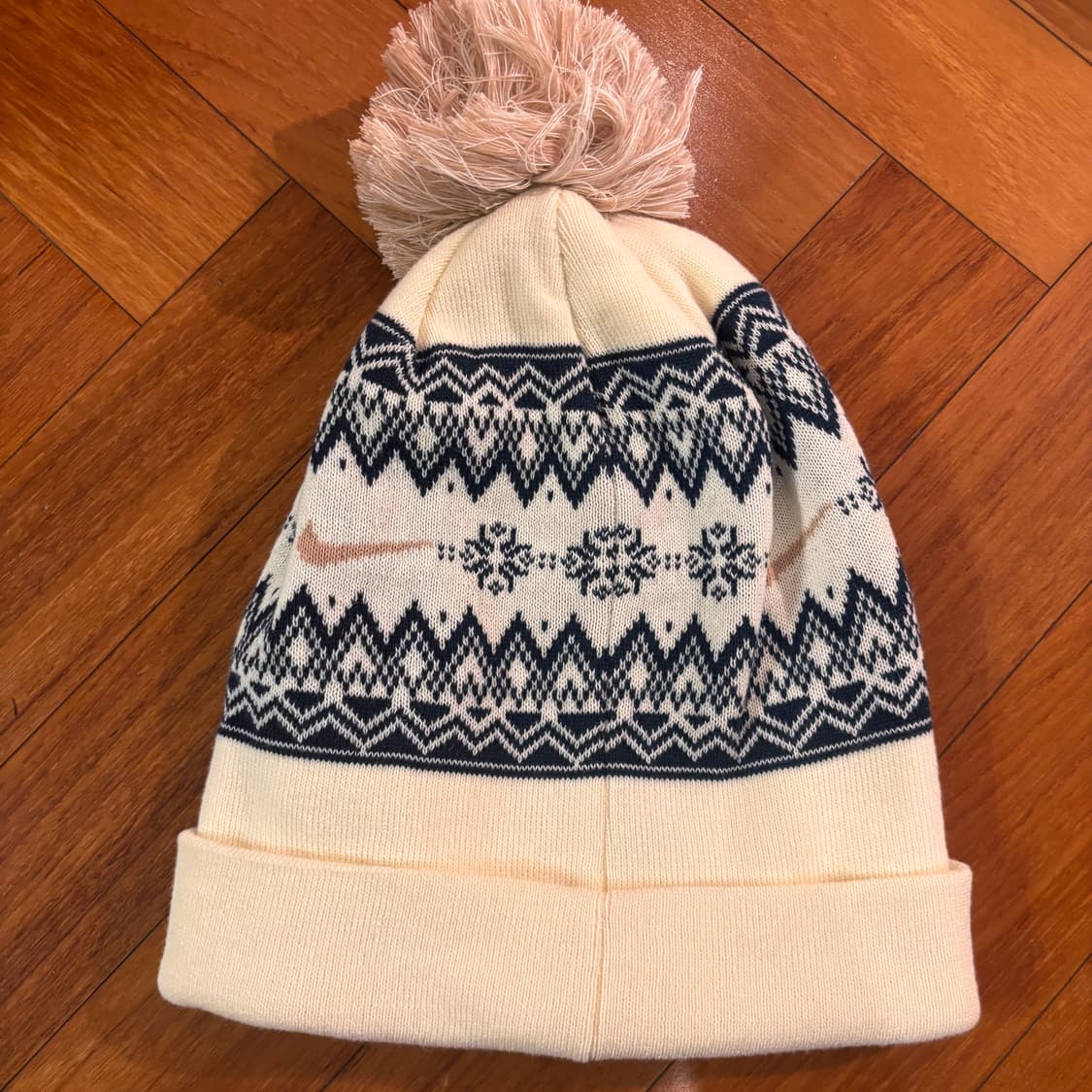 새상품 나이키 비니 아이보리 상품이미지2