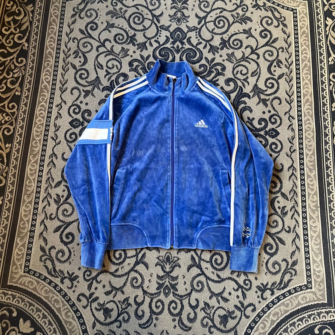 95 아디다스 첼시 벨벳 트랙탑 져지W2442 상품이미지1