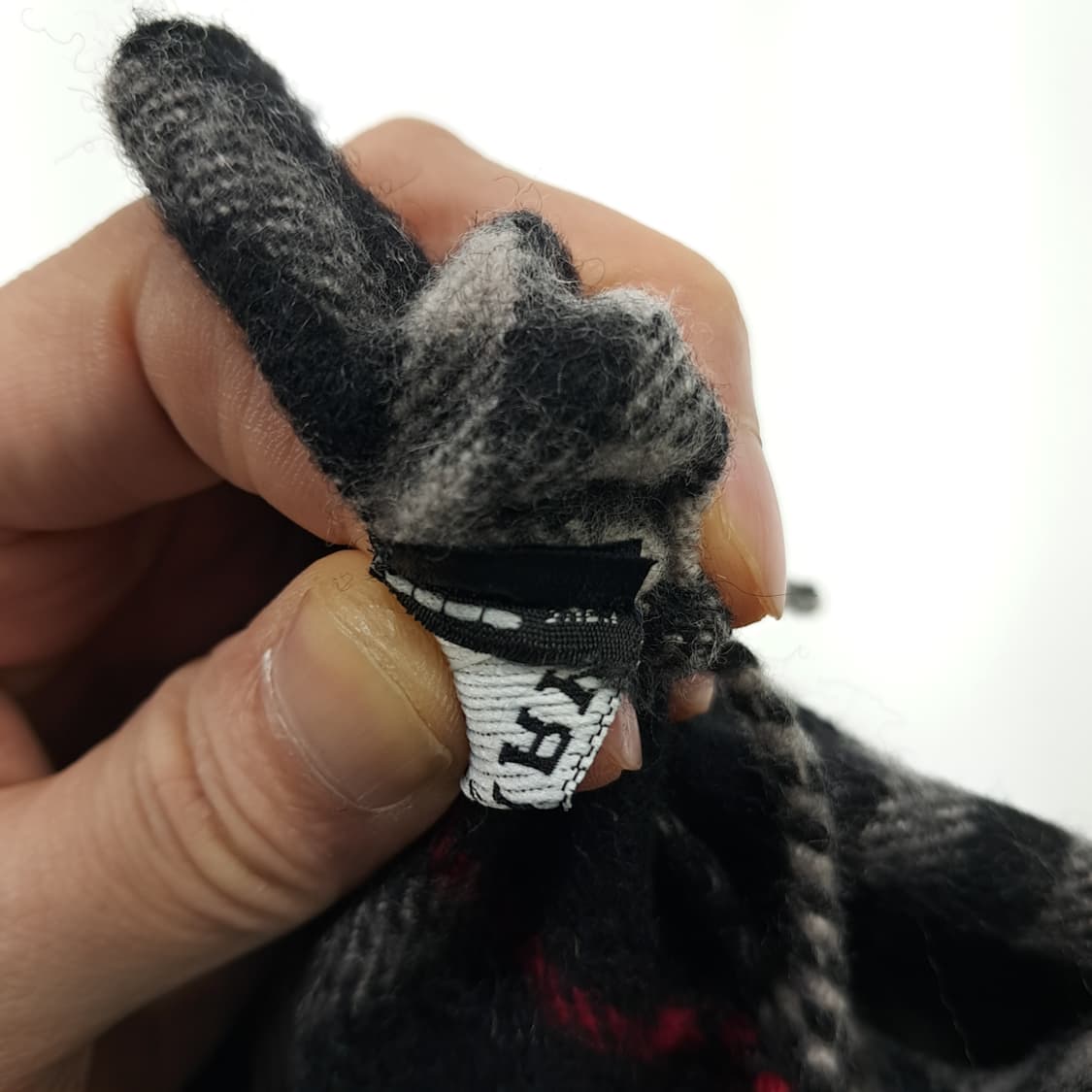 MX197 버버리 블랙 노바체크 캐시미어 목도리 머플러 상품이미지7