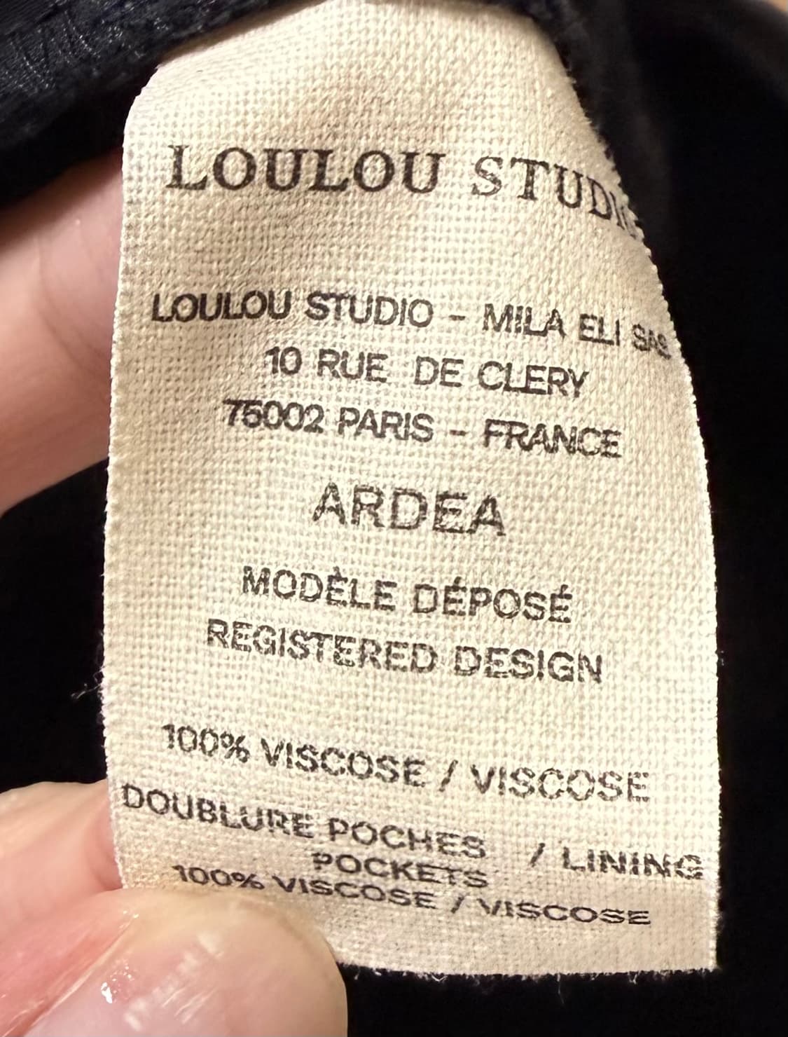 Loulou 비스코스 슬랙스 32사이즈 상품이미지7