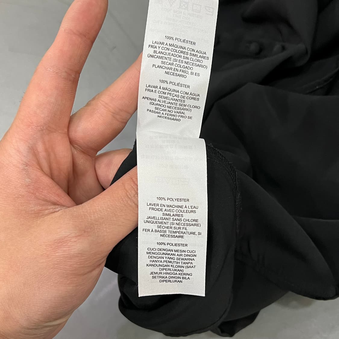  아르마니 익스체인지 플라워 블라우스 y16127 상품이미지8