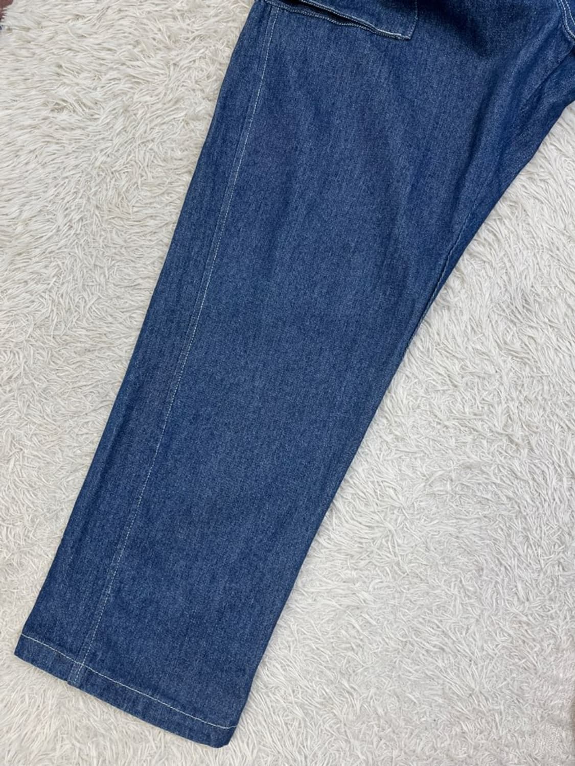 빈티지 배색 오버롤/#2753 상품이미지4