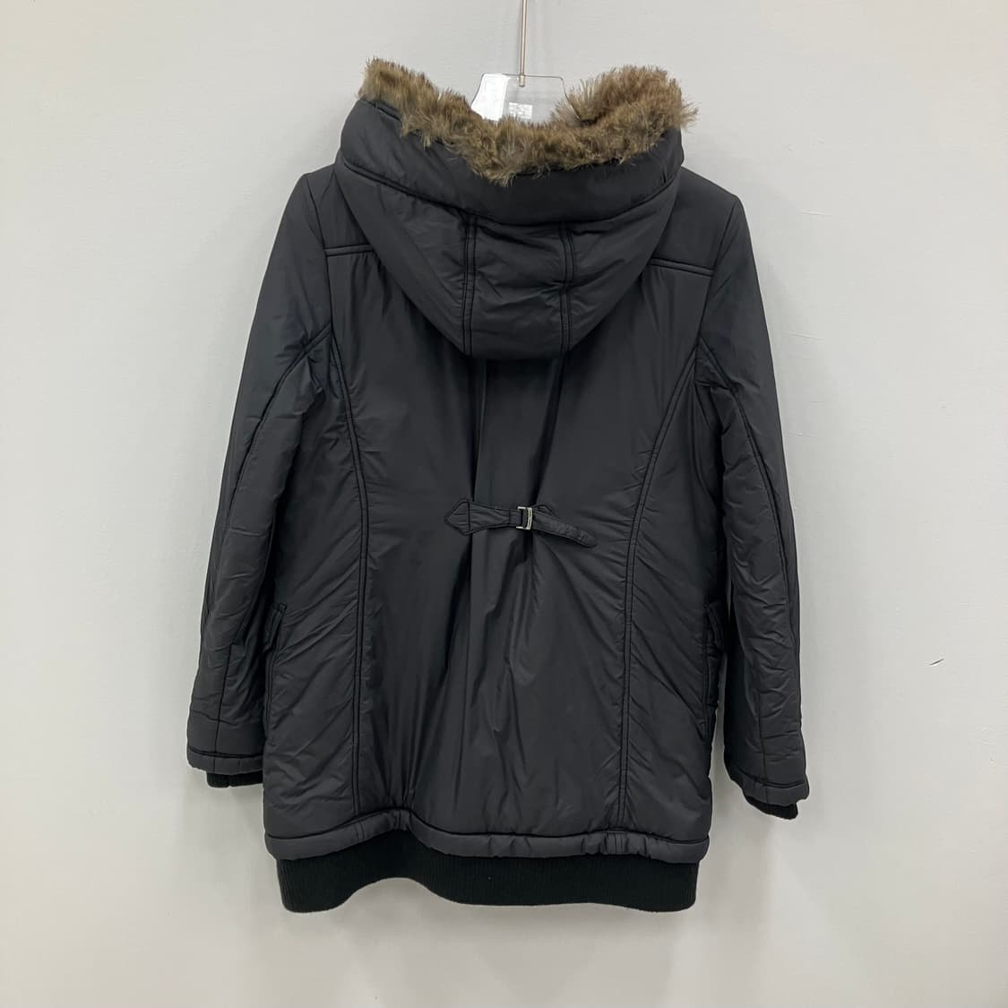 디젤 레이어드 퍼 후드 패딩 XXS 상품이미지2