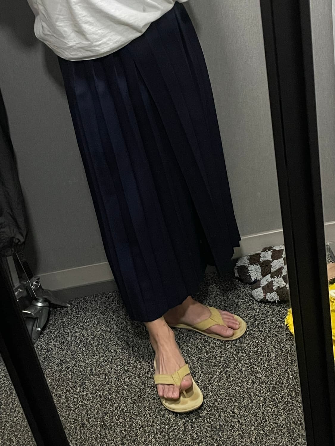 옴므플리세 하카마 앙상블 팬츠 상품이미지3