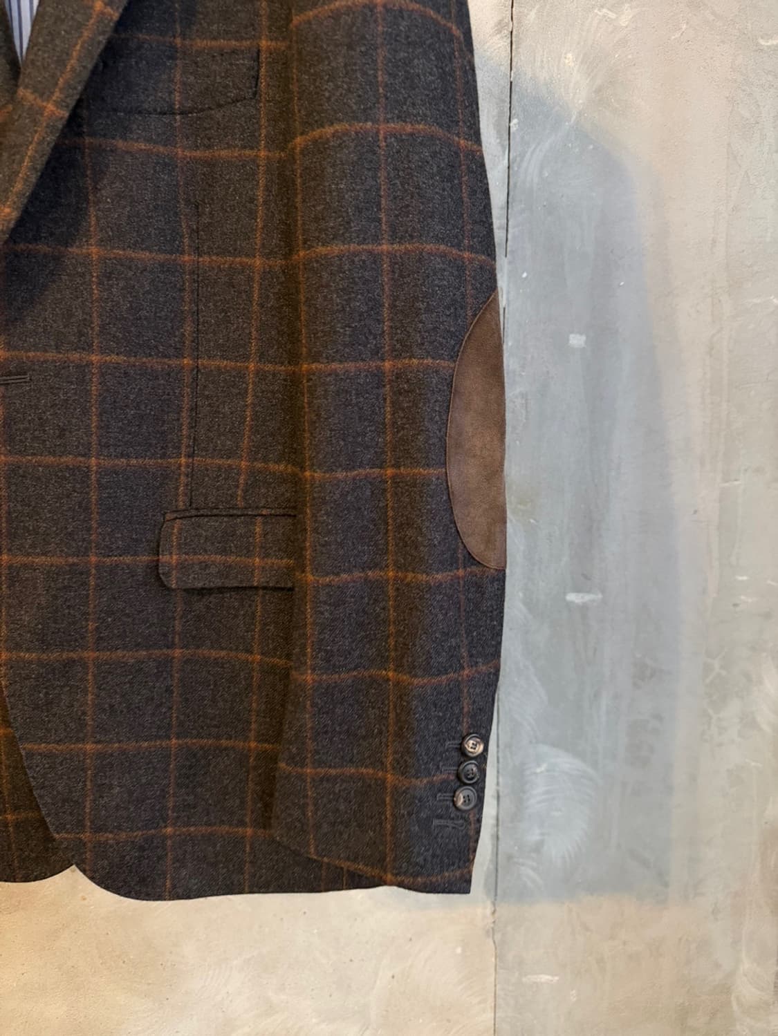 마이클 바스티안 플란넬 패브릭 메인라벨 스포츠자켓 100 상품이미지7