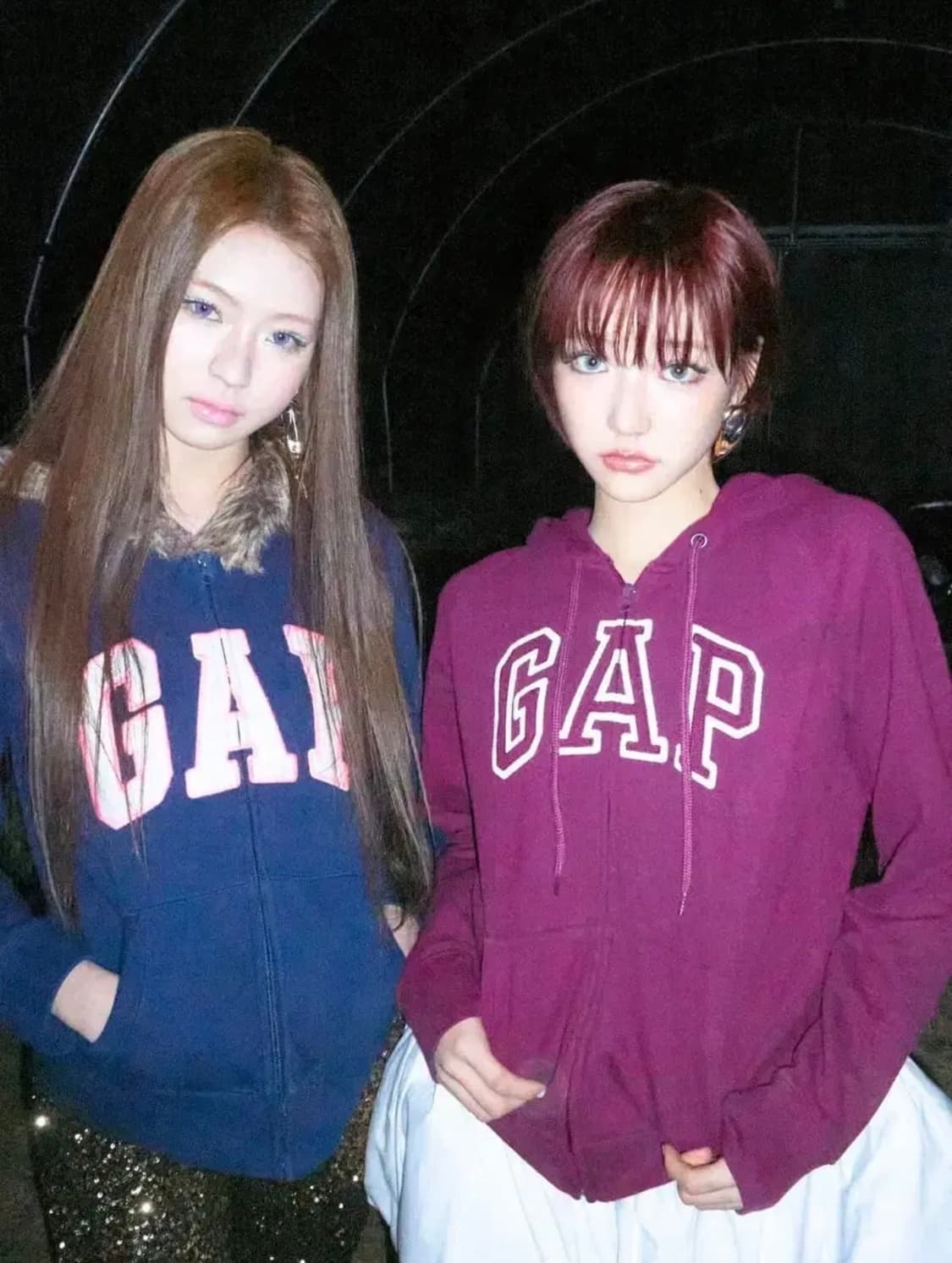 키키 지유 갭 GAP 후드집업 상품이미지1