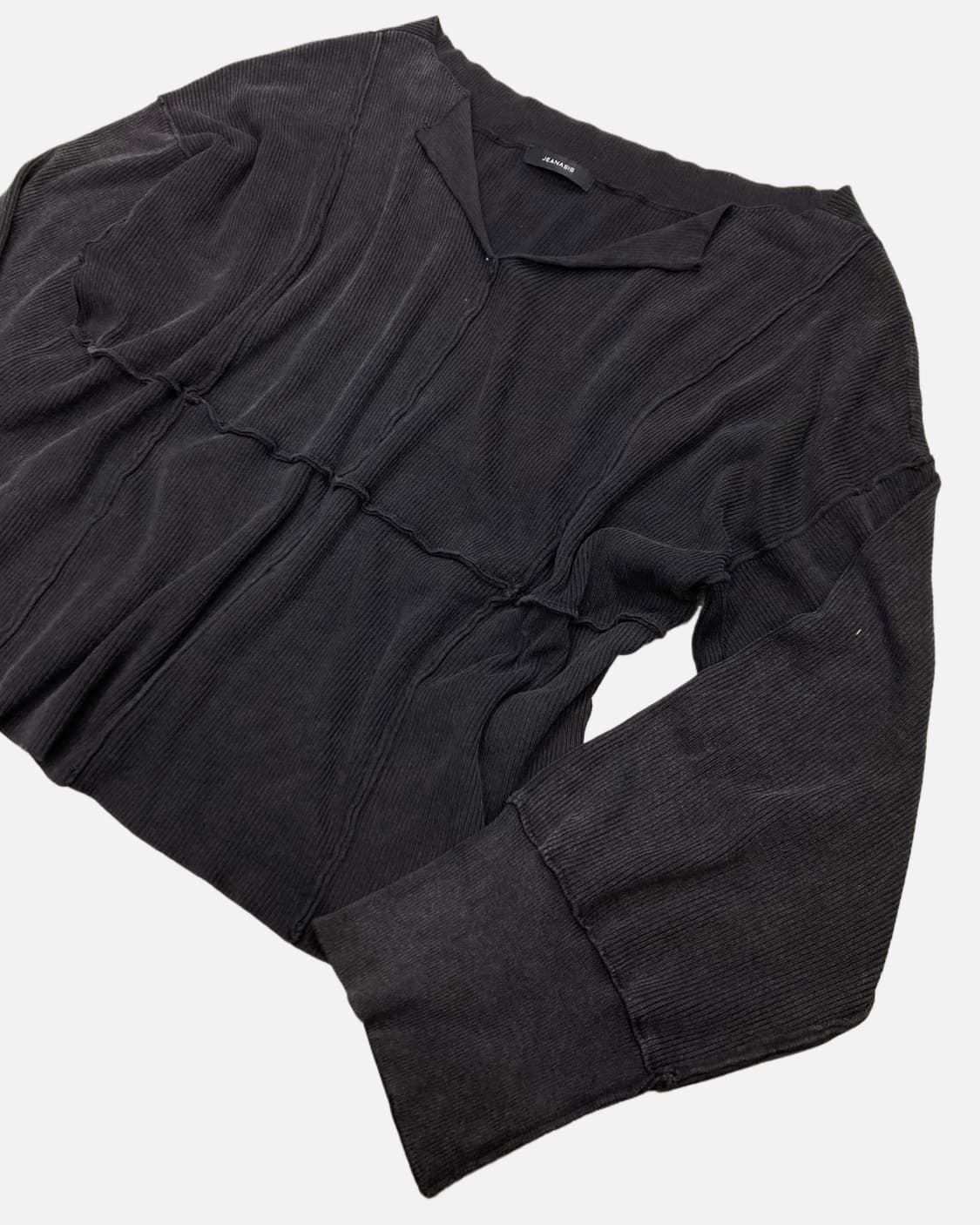 washed grunge seam knit t-shirt 상품이미지2
