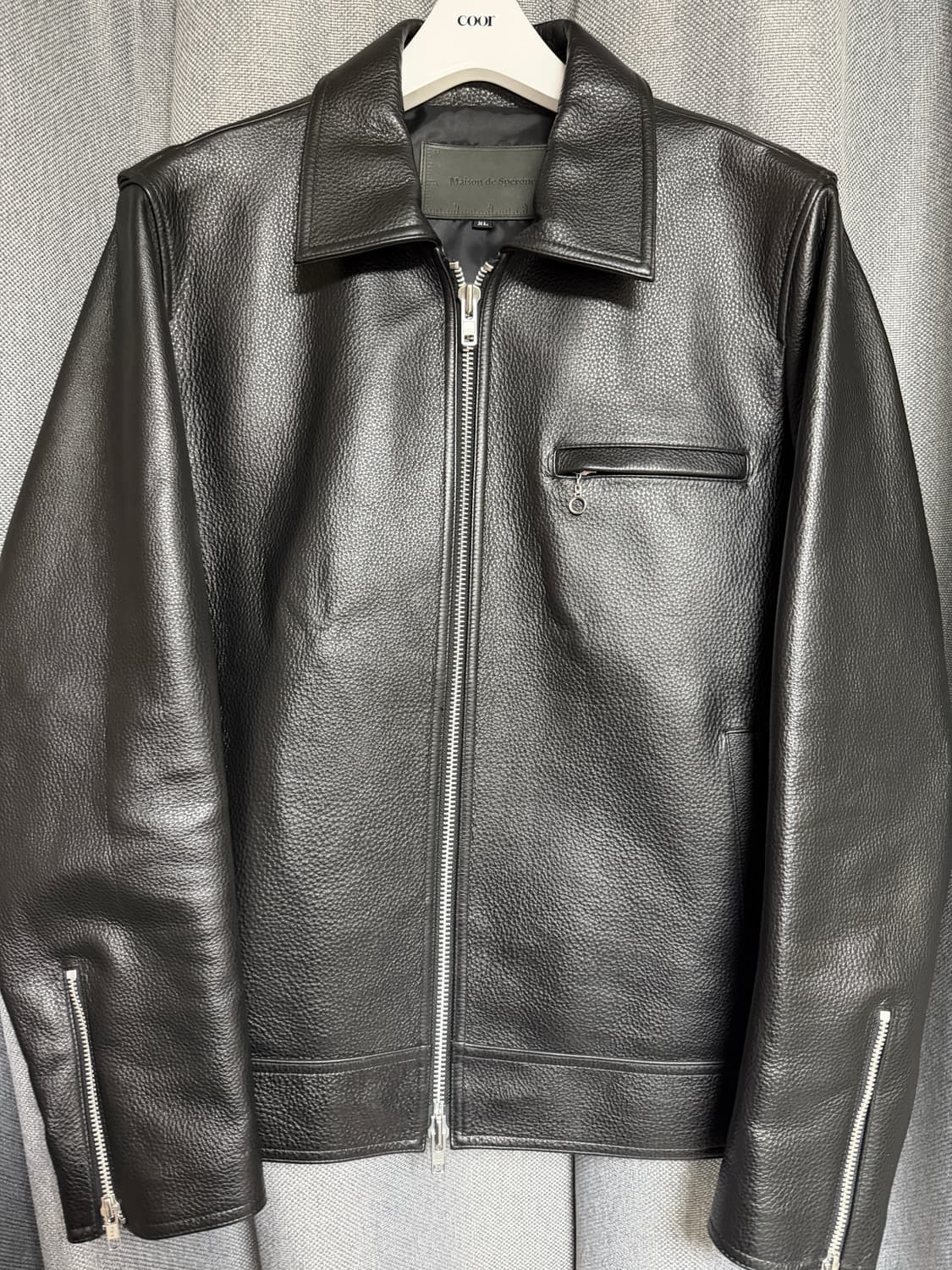 스페로네 카우하이드 리얼레더 자켓 XL 상품이미지2