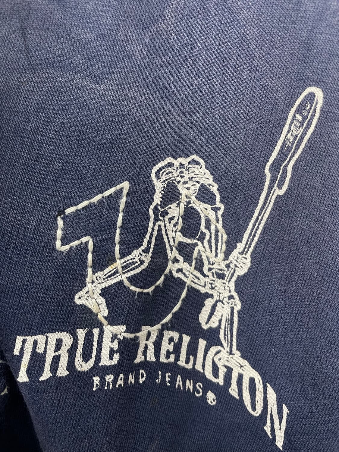 트루릴리전 스티치 네이비 후드집업 H1011 상품이미지6