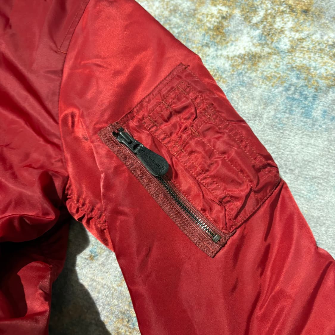 Avirex 아비렉스 빈티지 ma-1 자켓 made in Japan 상품이미지7