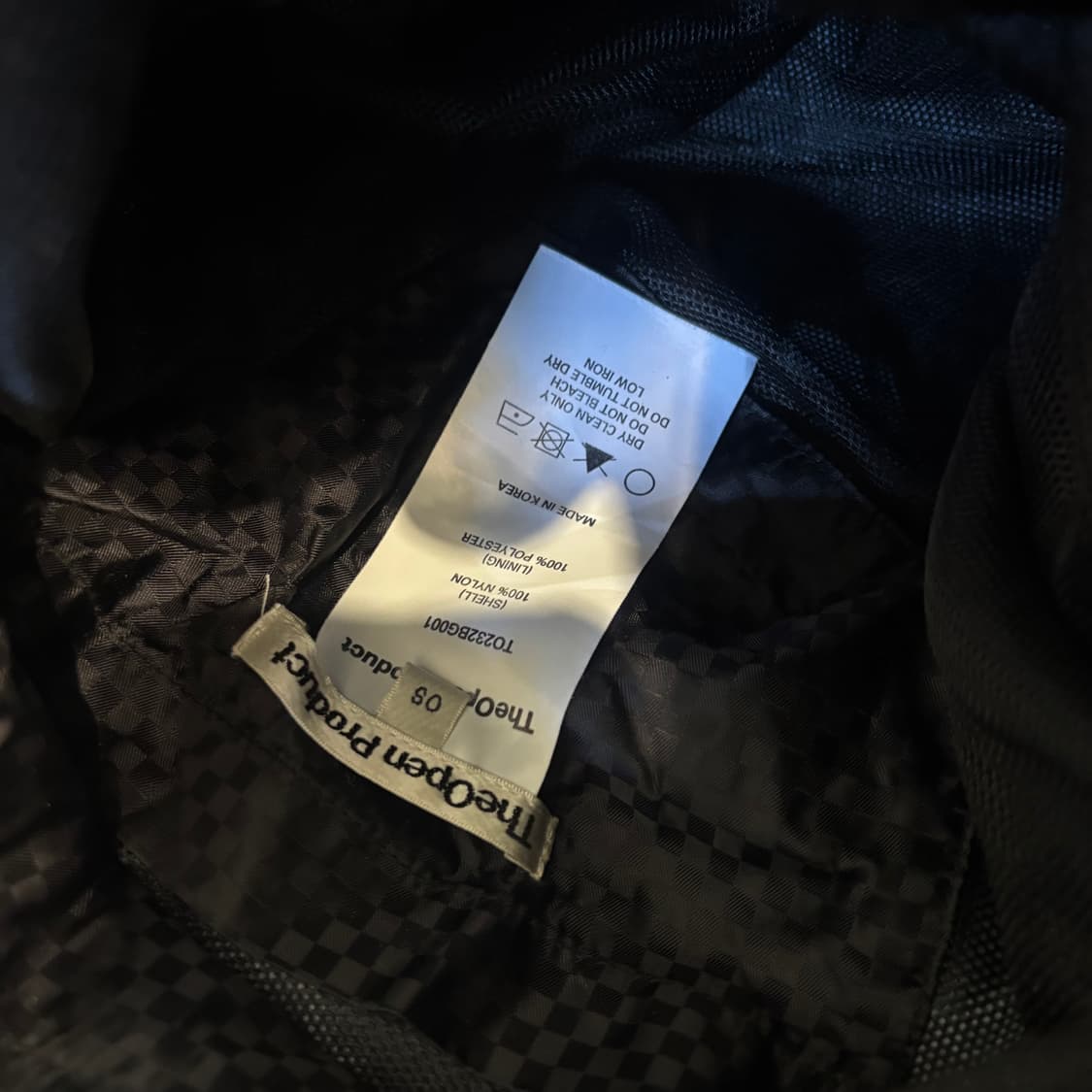 오픈yy 체크 노티드 백팩     상품이미지9