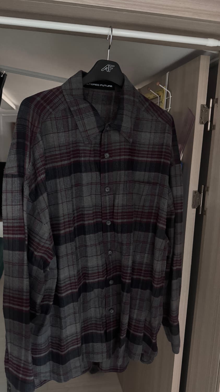 [AF1] 얼터드퓨처 COP-CKS-03 체크 셔츠 상품이미지2