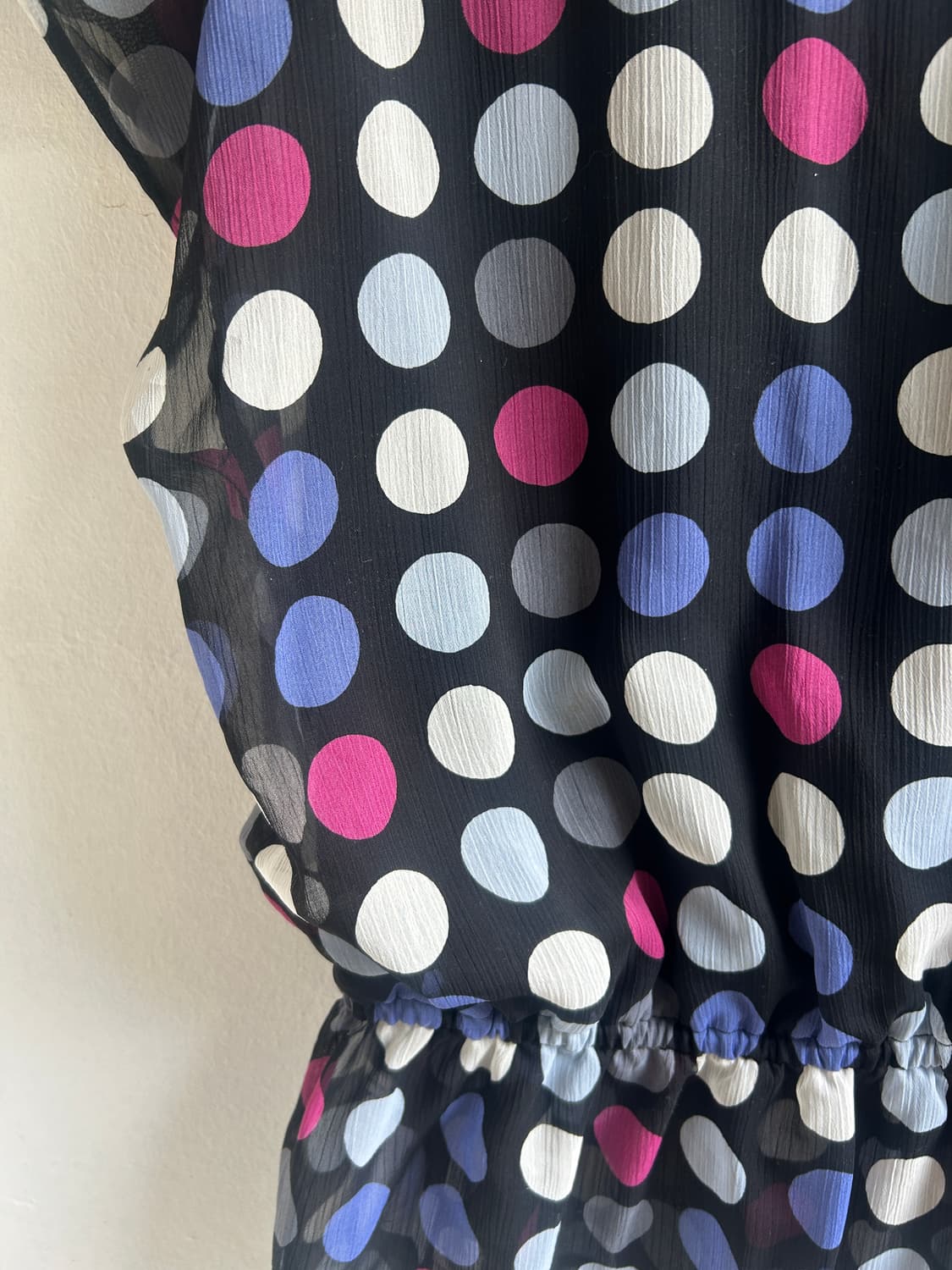 땡땡이 블라우스  상품이미지5