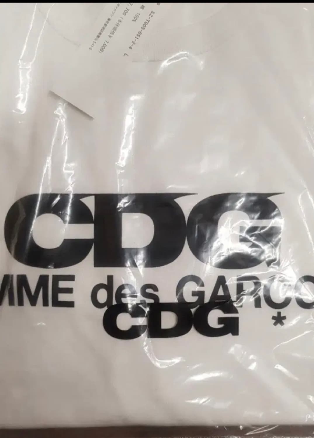 (정품/새상품) CDG 꼼데가르송 반팔 티셔츠  상품이미지3