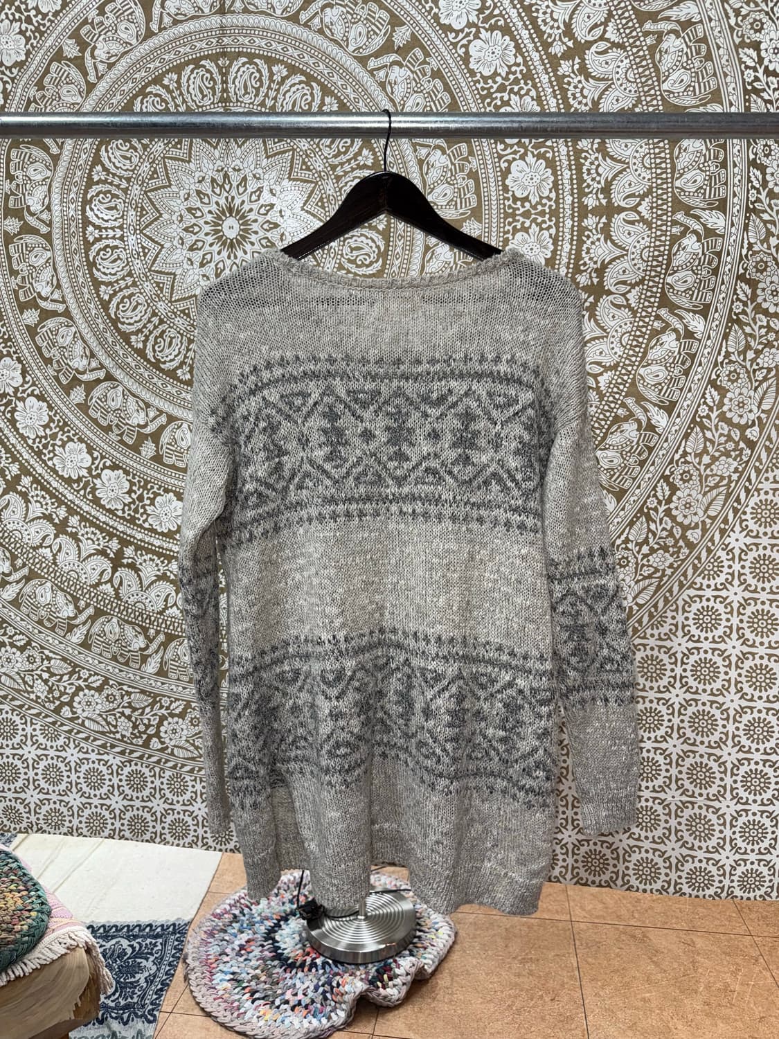 홀리스터 여성 빈티지 트임 라운드 니트  상품이미지7