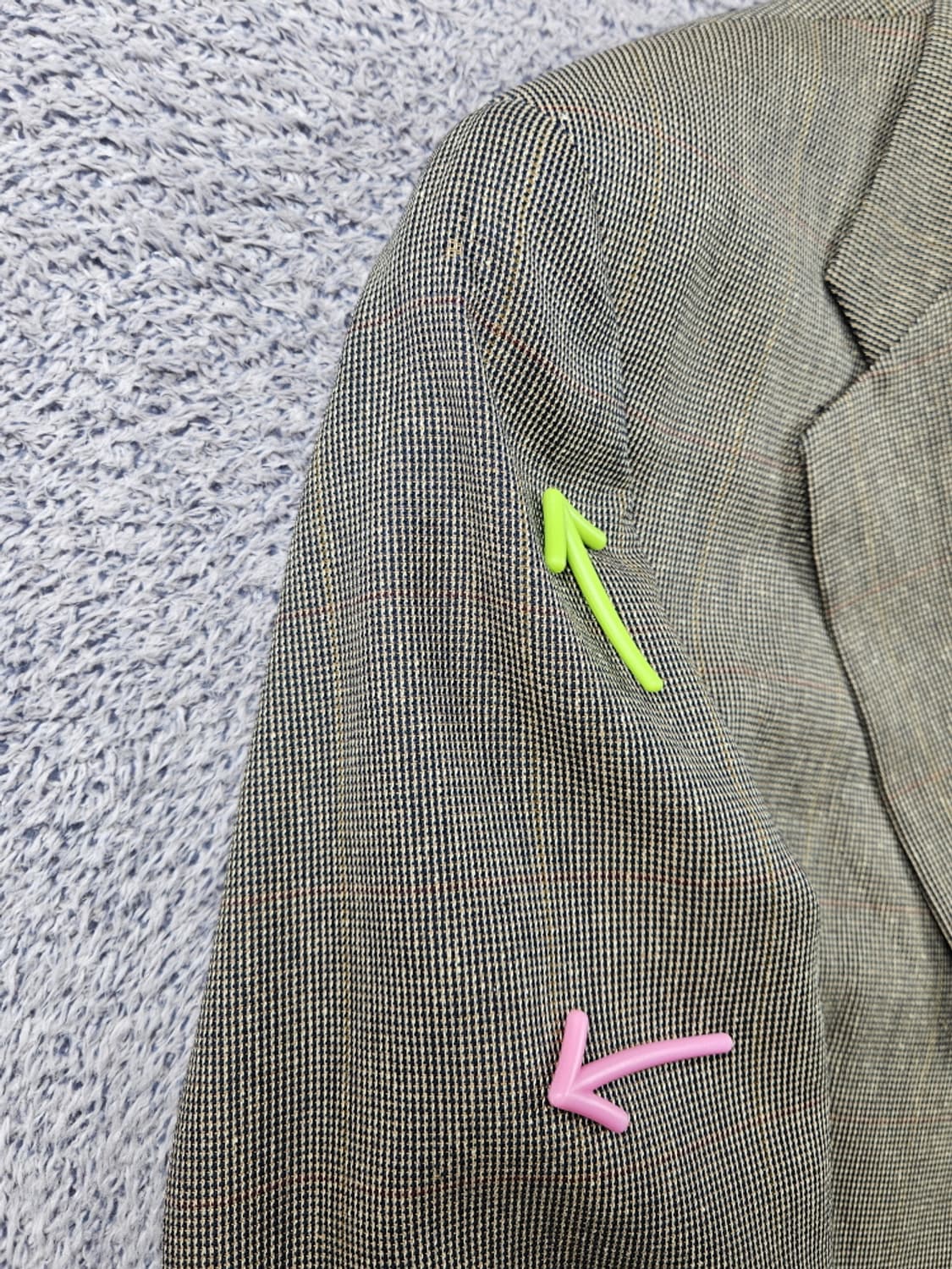 버버리 울 트위드 블레이저 자켓 ( 38R ) / 10590 상품이미지3