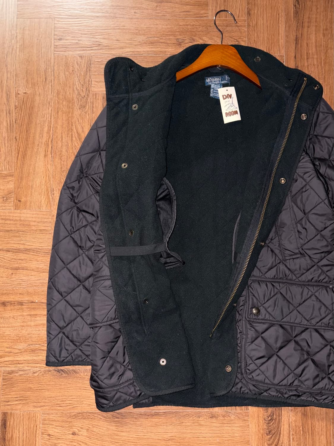 폴로 랄프로렌 레더 패치 퀄팅자켓 상품이미지5