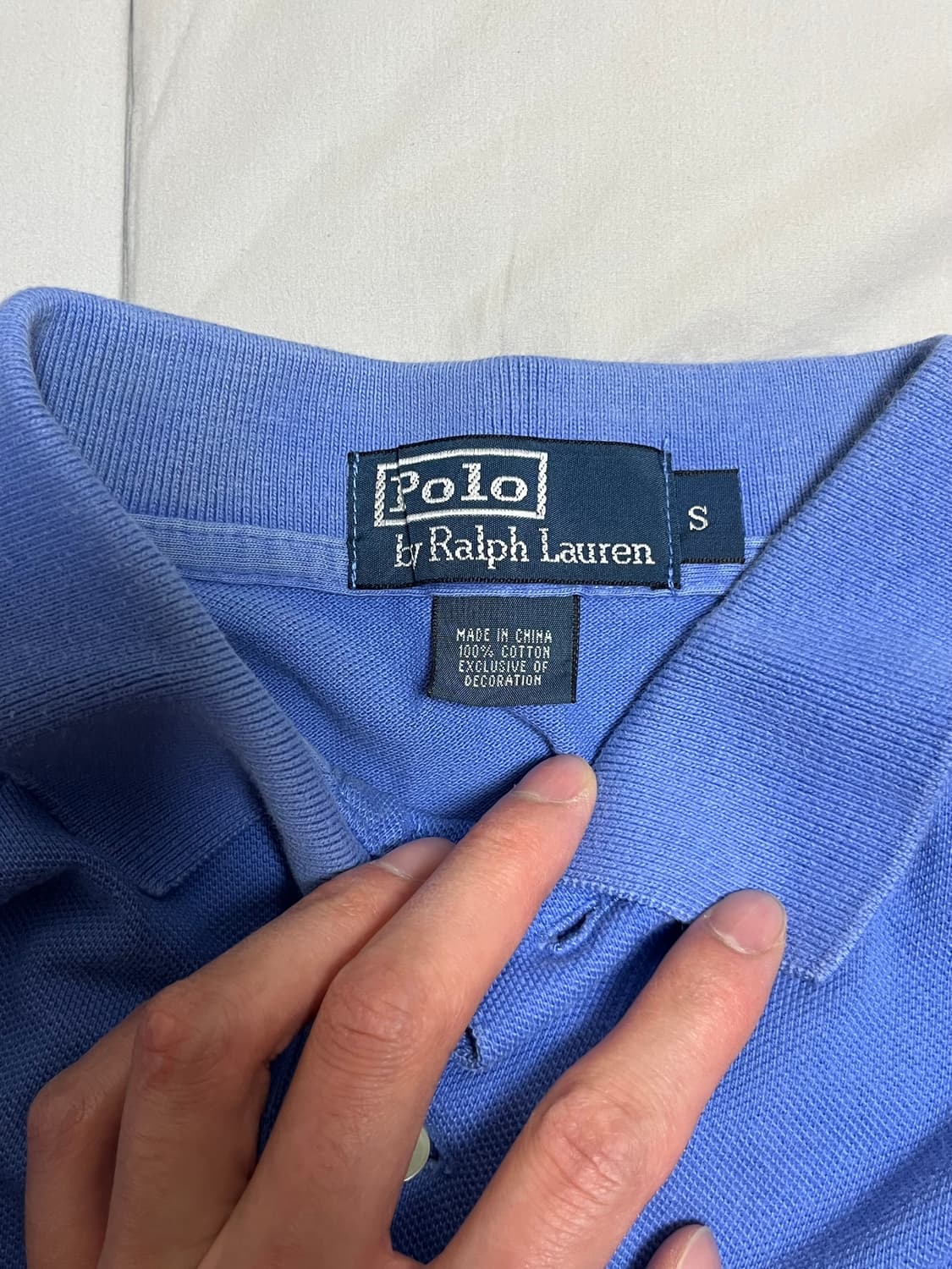 폴로 랄프로렌 카라티 S 블루 상품이미지3