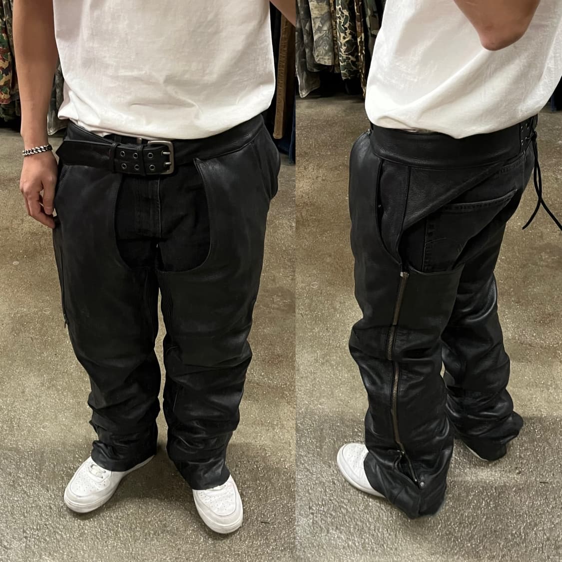 할리데이비슨 가죽 챕스 (34-38“) 상품이미지7