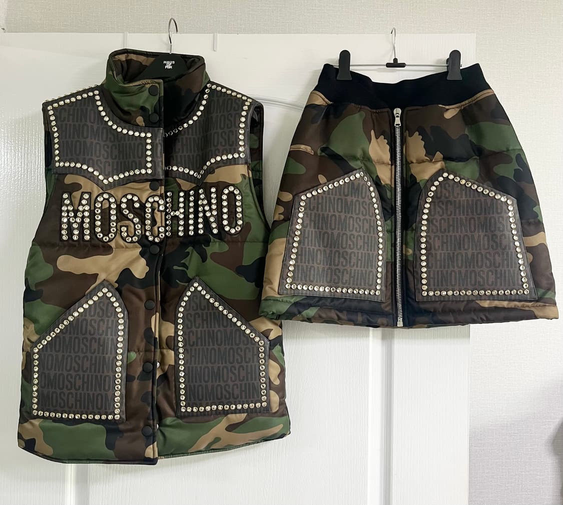 모스키노 카모 패딩 세트 상품이미지1