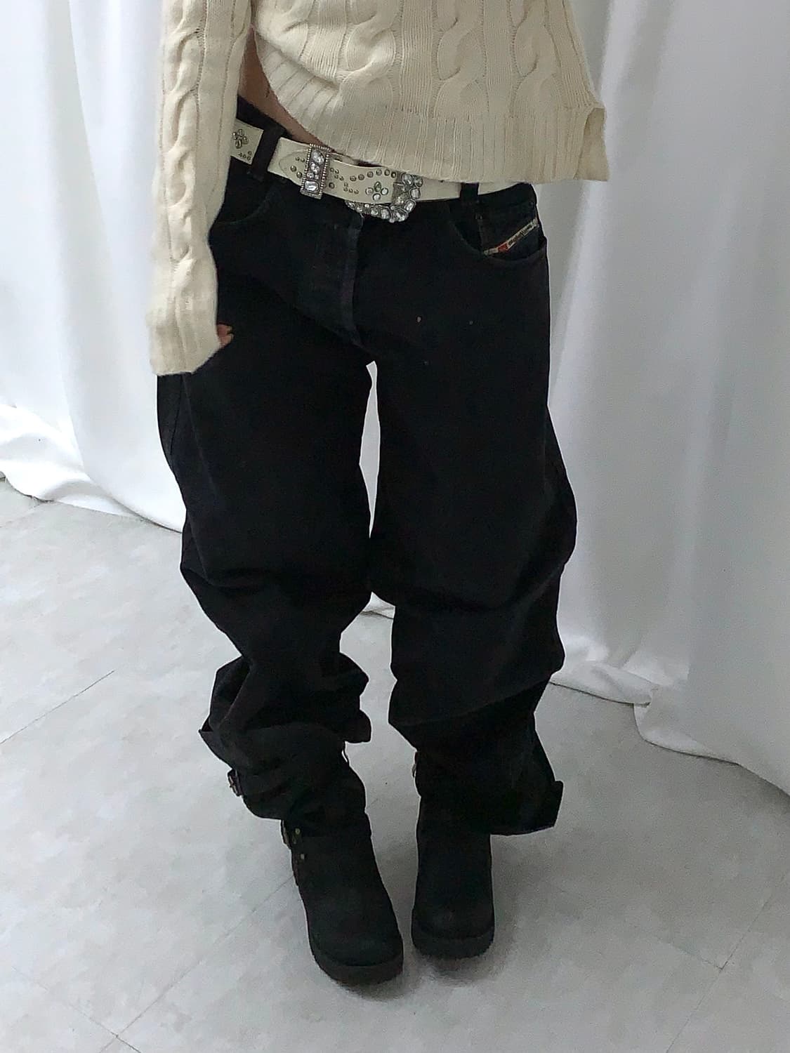 Diesel Black Jeans 상품이미지1