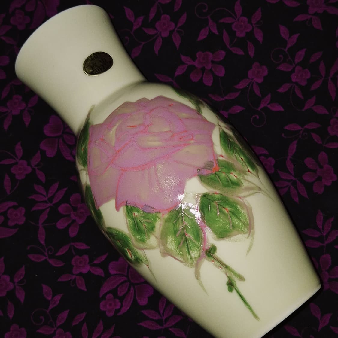 80s 아리타야키 코잔 꽃잎 도자기 화병 상품이미지9