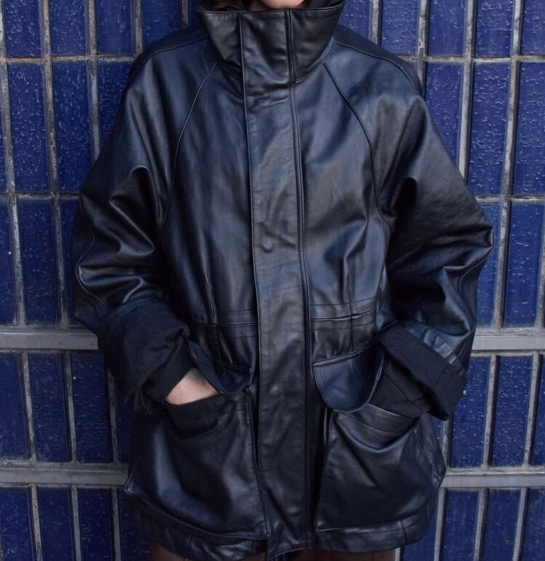 [2] Mudule leather parka 상품이미지2