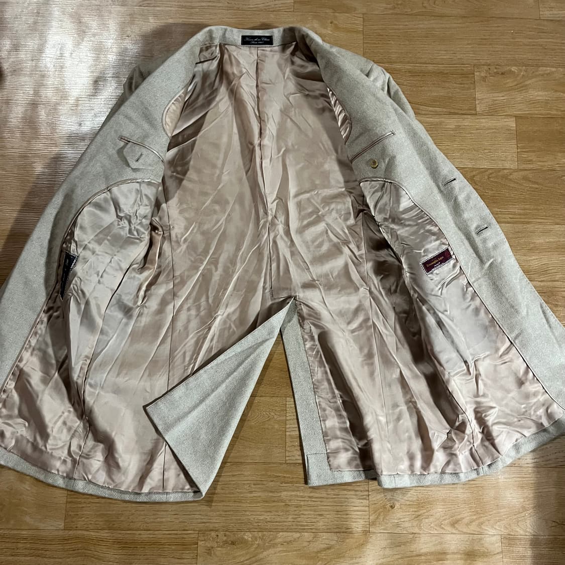 [105] 바톤 권오수 제냐 헤링본 캐시미어100 코트 상품이미지7