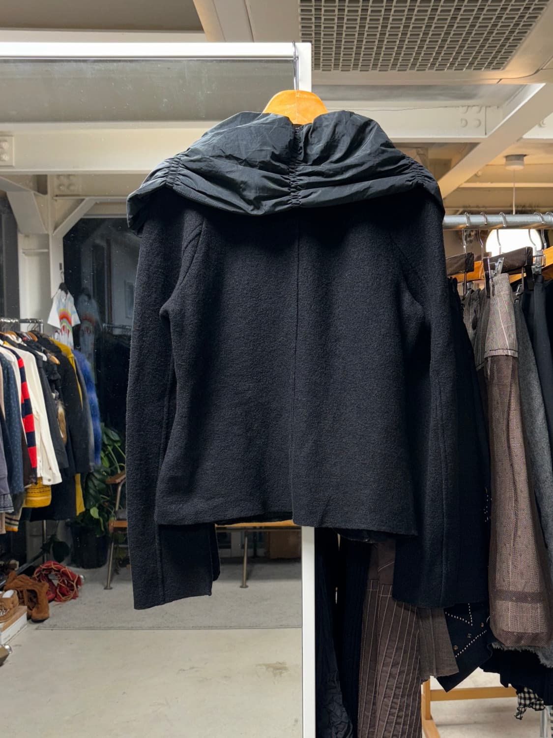 &.Eycia 변형 울자켓 상품이미지2