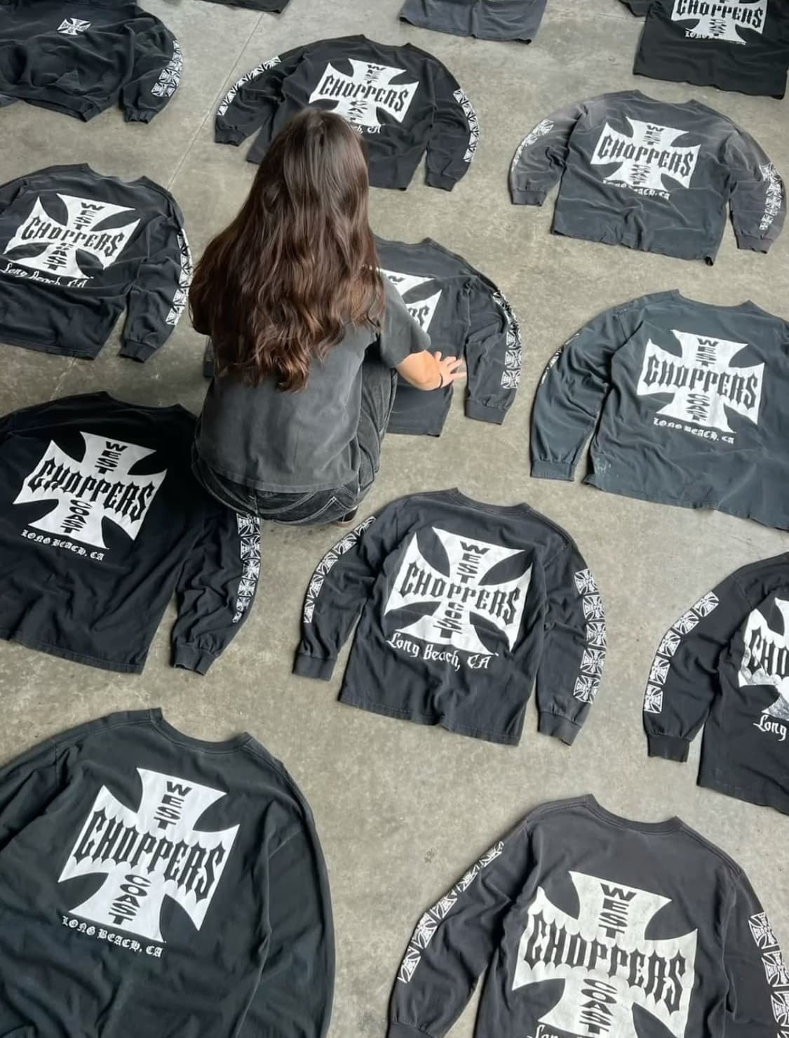 90s west coast choppers 롱슬리브 상품이미지1