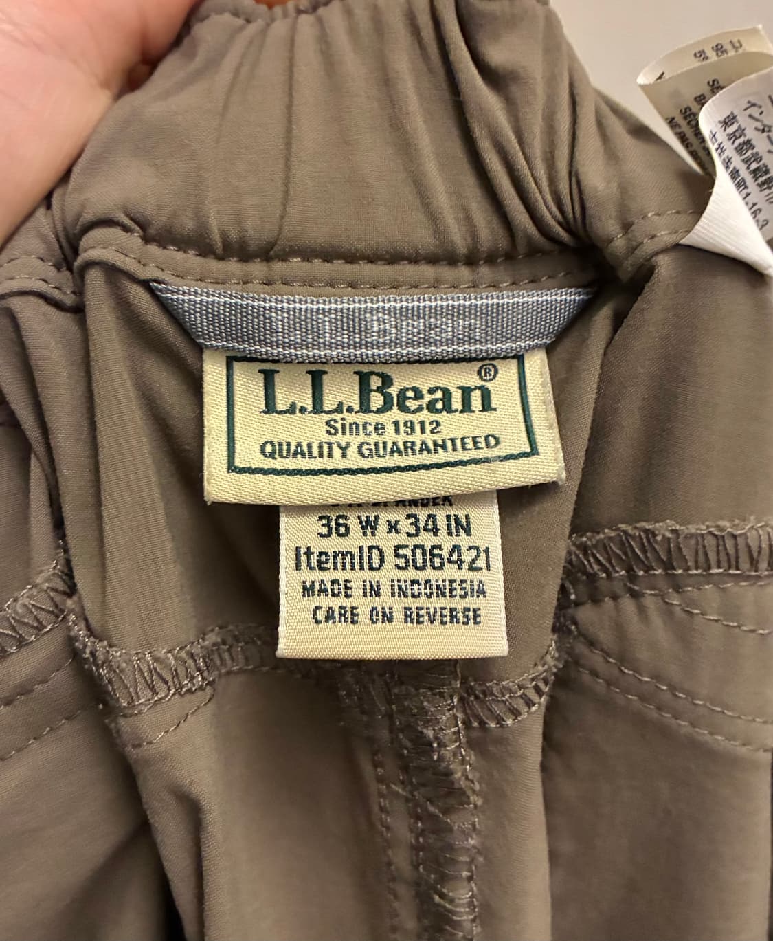 (31~36)L.L.Bean 엘엘빈 나일론 크레스타 카고 하이킹팬츠 상품이미지8