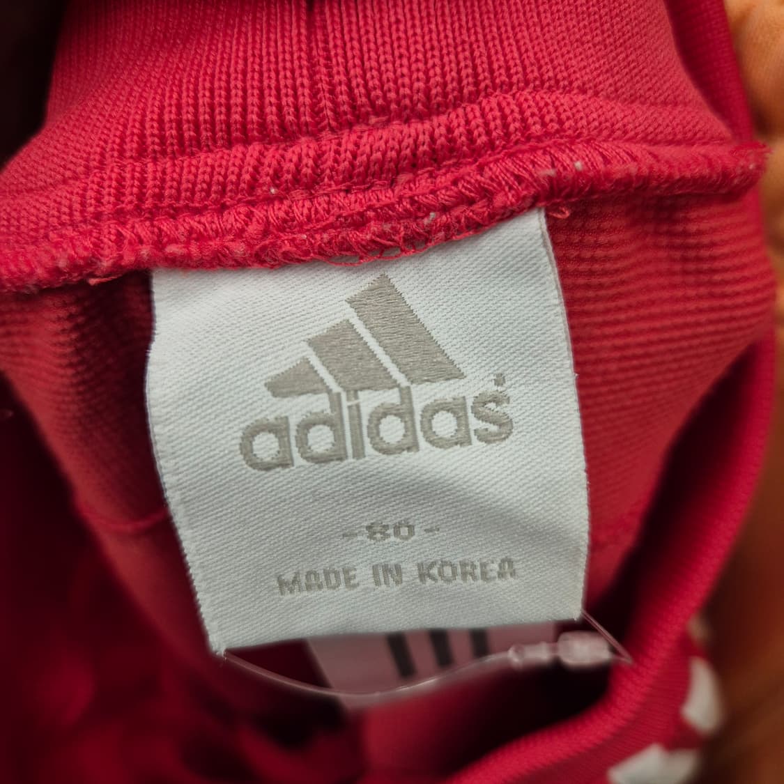 아디다스 삼선 레드 트랙 팬츠 80 상품이미지6