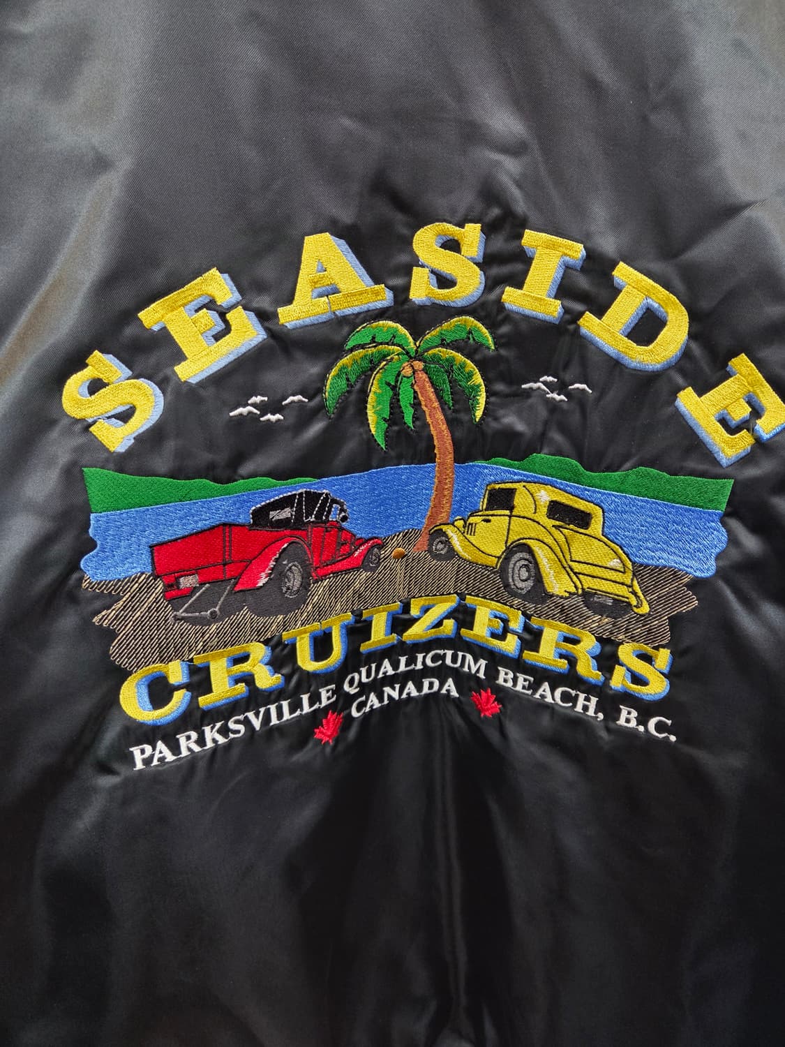 캐나다 스포츠웨어 빈티지 90s 자수로고 봄버 자켓 xl 상품이미지3