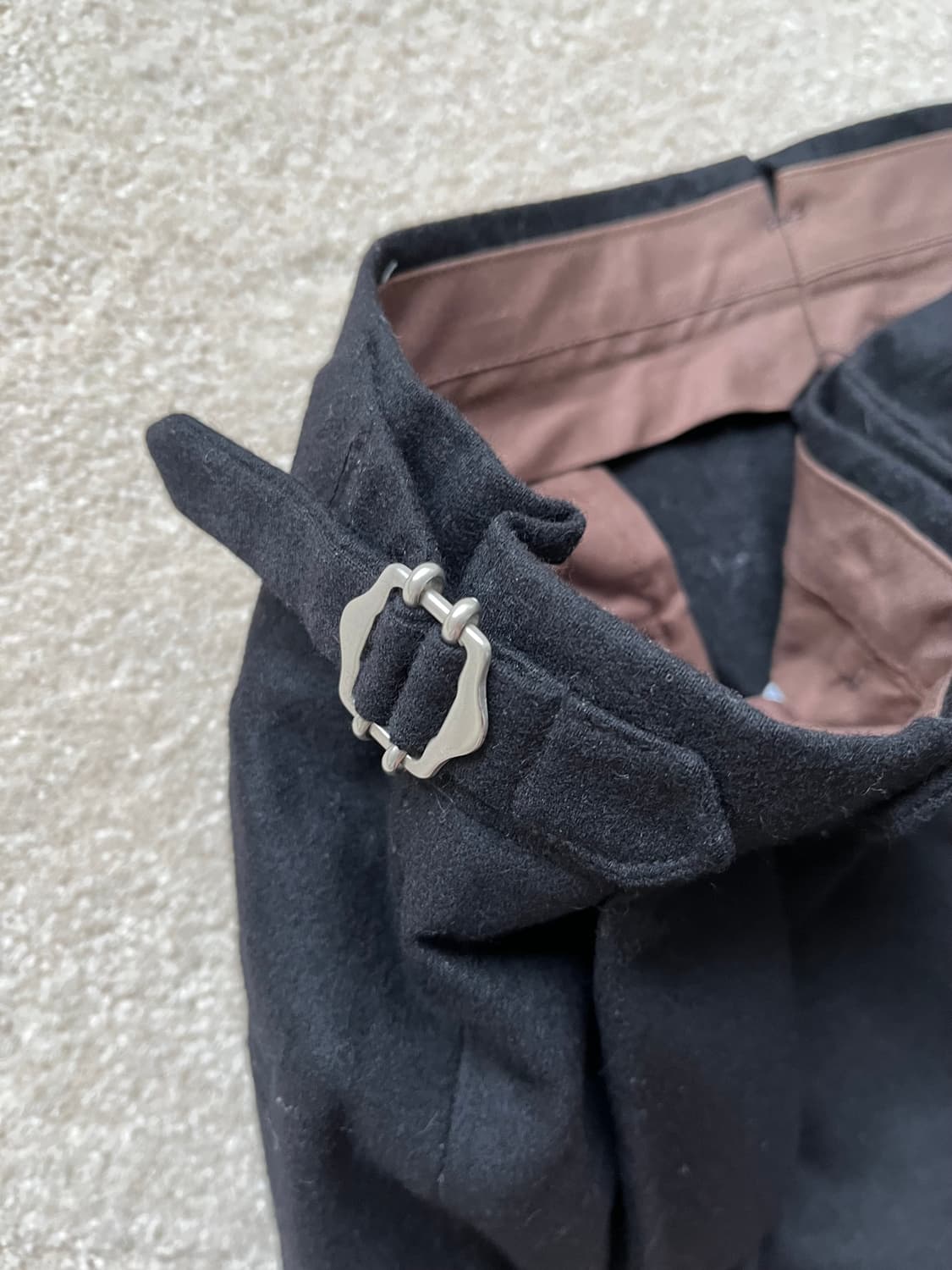 테스토리아 울 테일러드 트라우저 (29-30) 상품이미지4