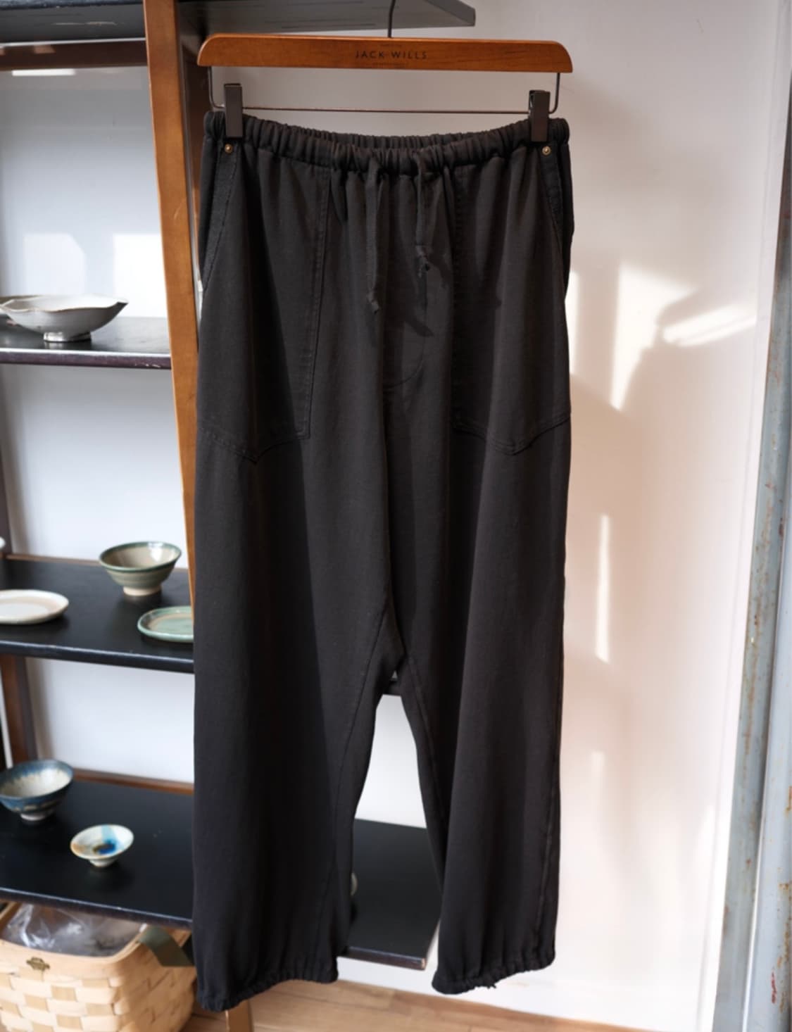 본로우 페이드 코튼 저지 팬츠 2사이즈 새상품 상품이미지2