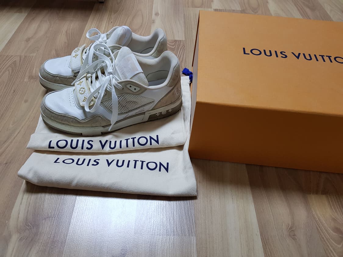 루이비통 LV 트레이너 스니커즈 베이지 상품이미지1