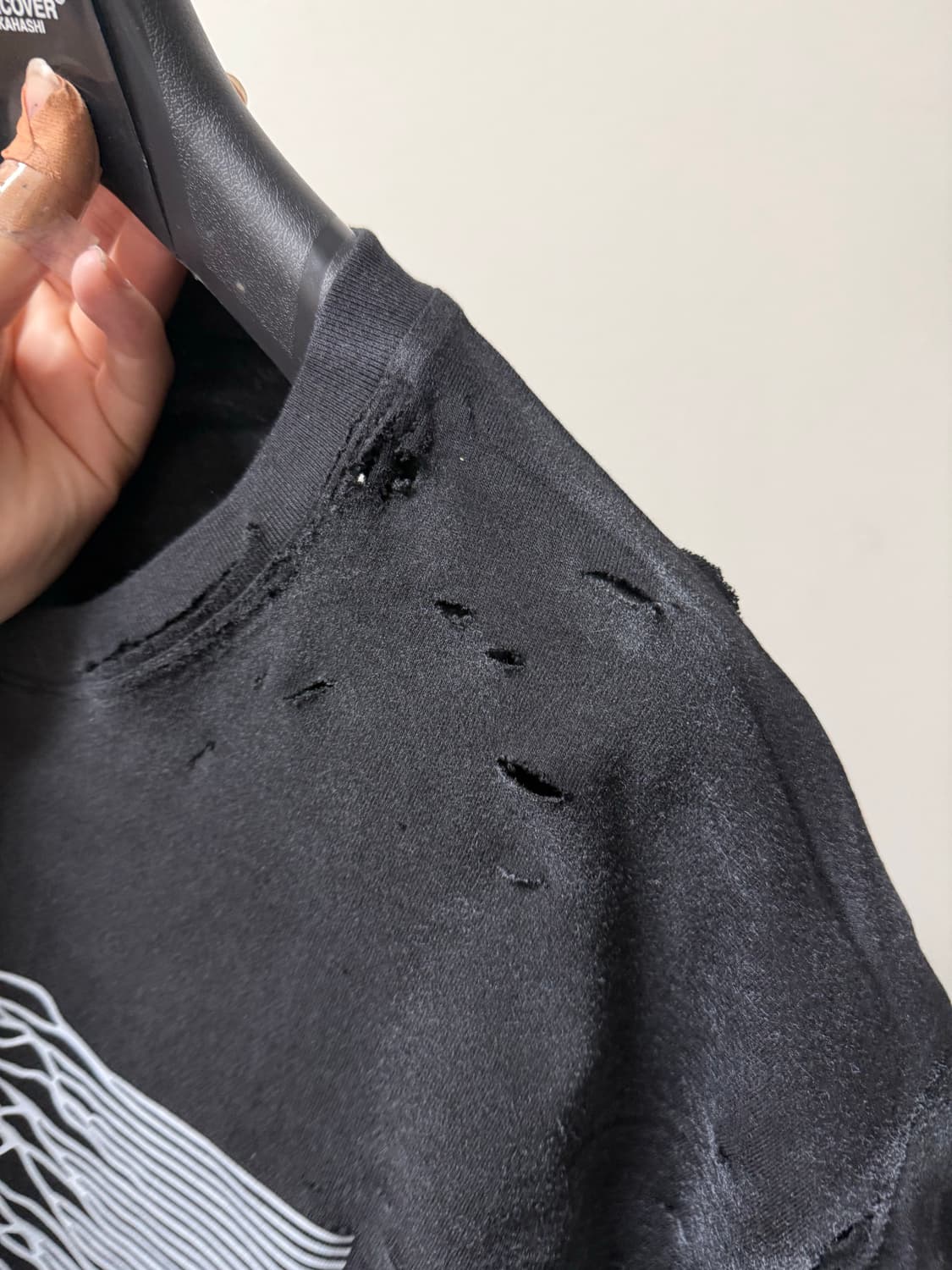 조이디비전 디스트로이드 워싱 밴드티  상품이미지9