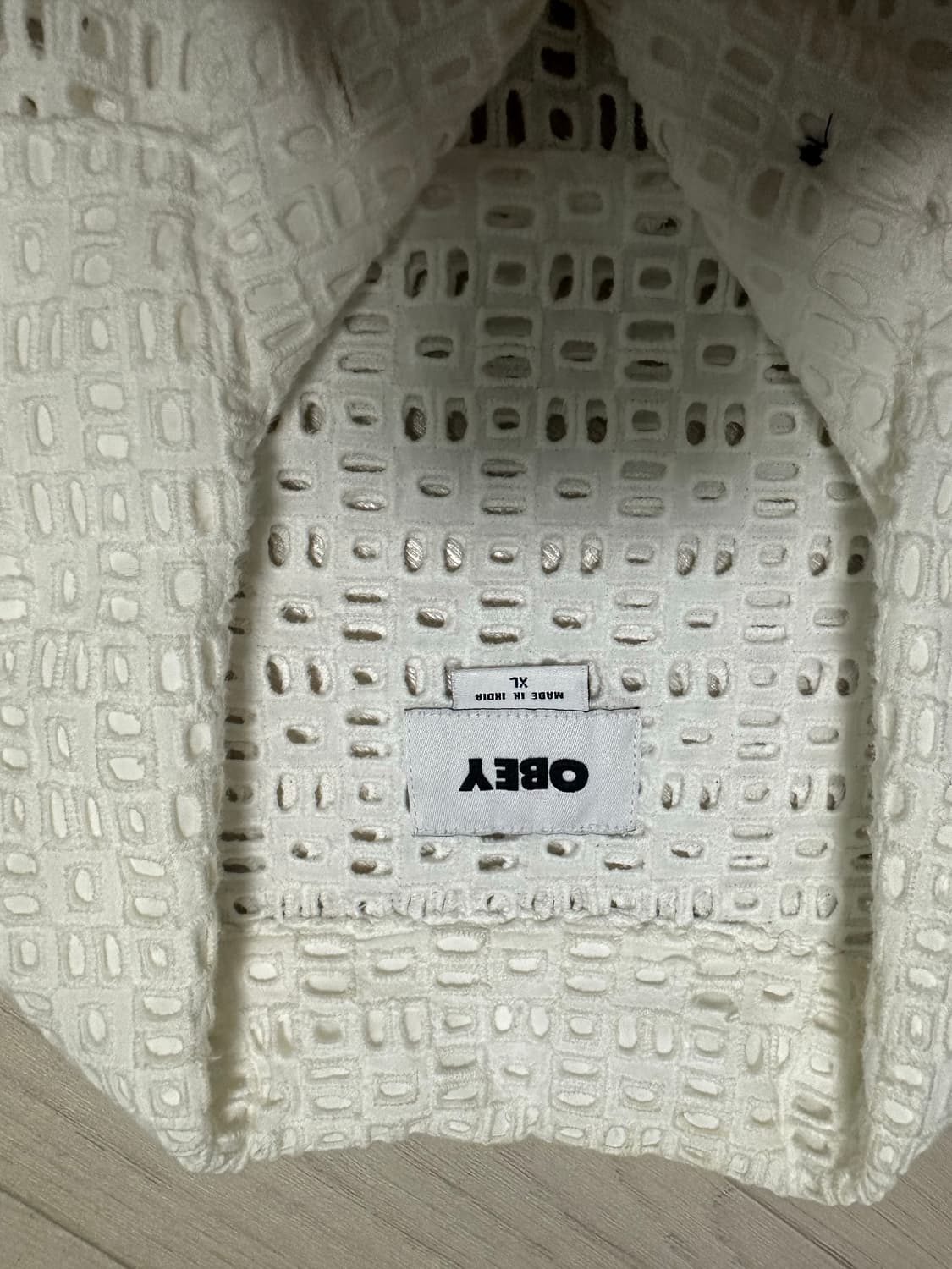 오베이 시스루 셔츠 상품이미지3