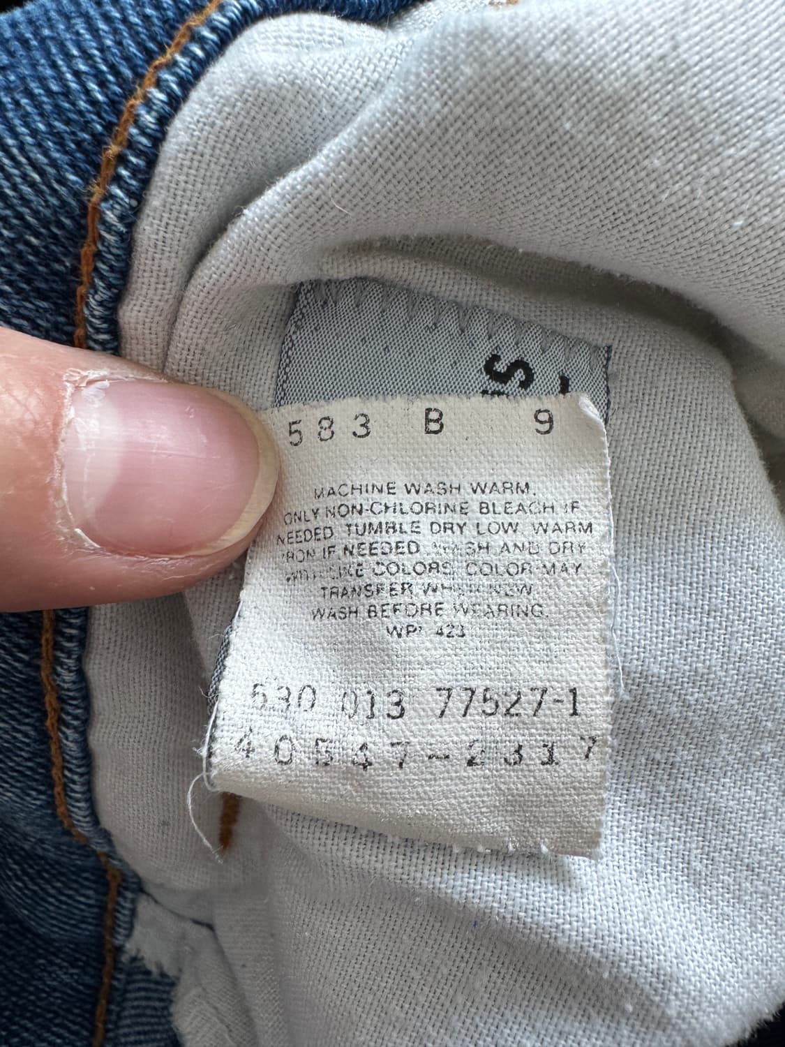 80s MADE IN USA 리바이스 액션진 상품이미지6