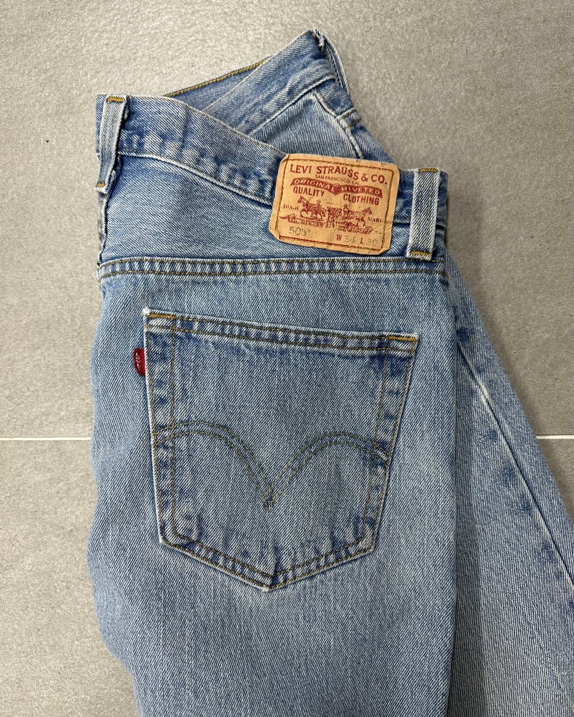 (허단43)00'S 리바이스 505 연청-M2034 상품이미지3