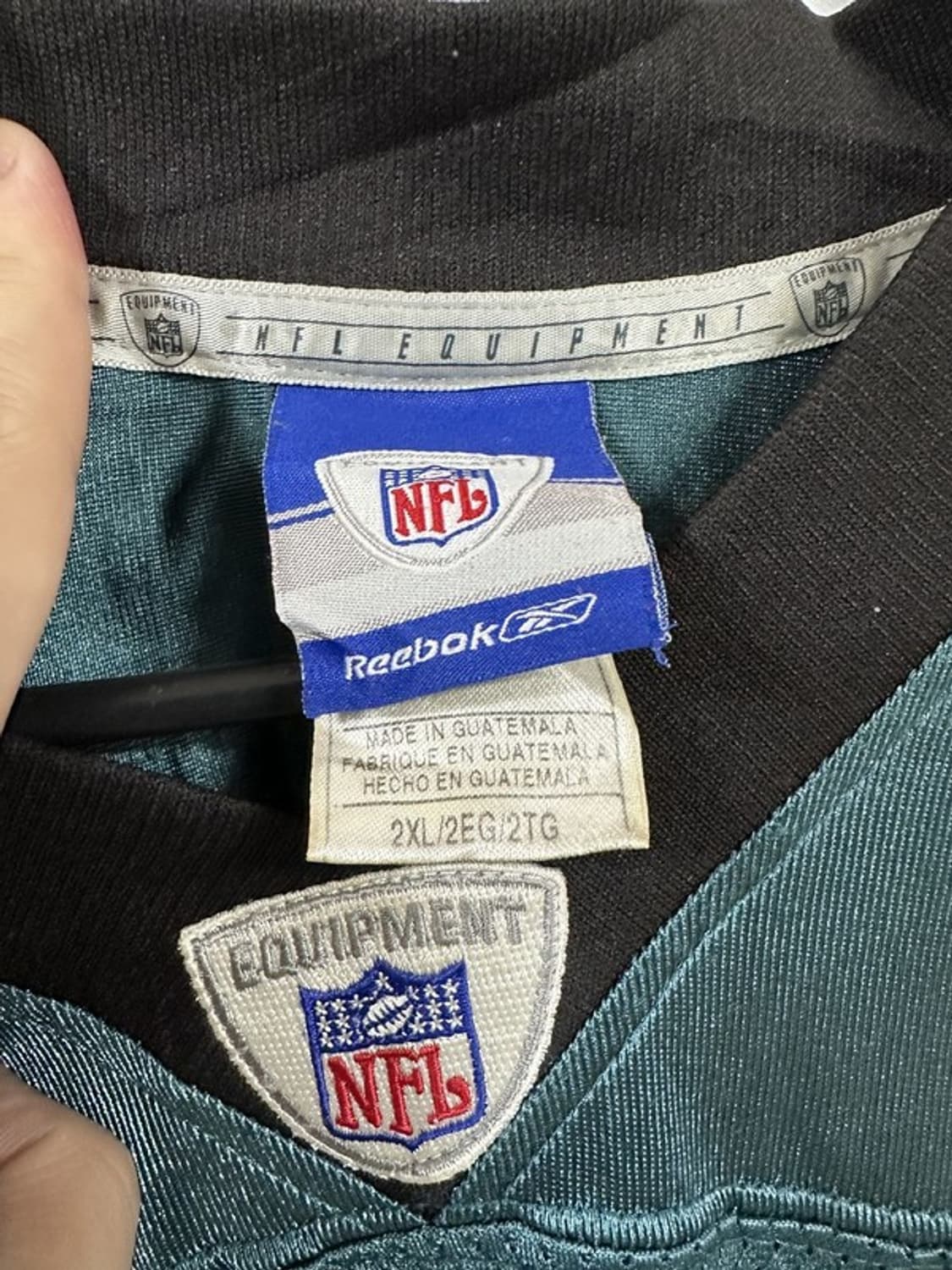 [2XL] REEBOK 필라델피아이글스 오웬스 NFL 매쉬풋볼저지 상품이미지6