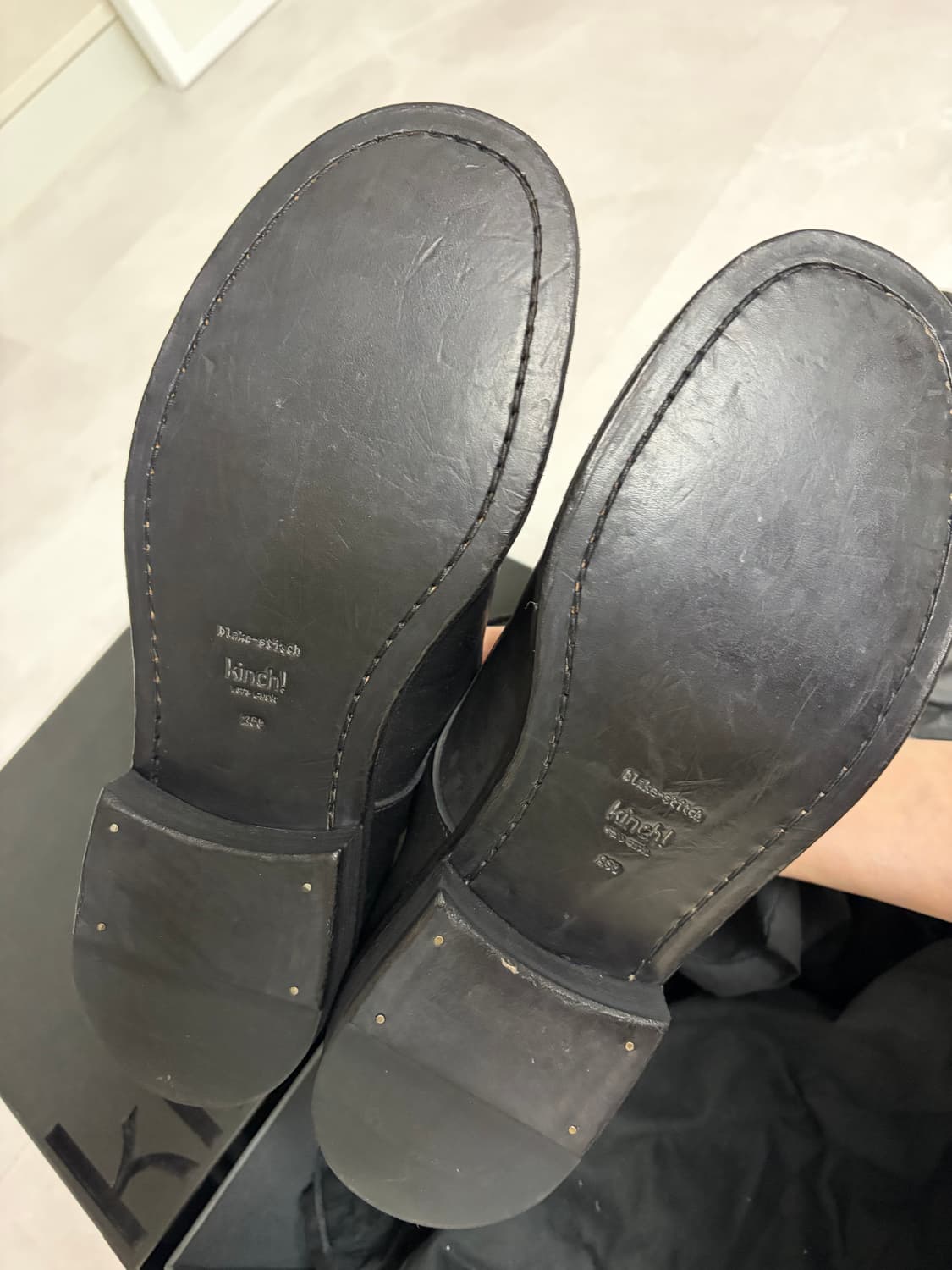 킨치 503 블랙 260 새상품 상품이미지4