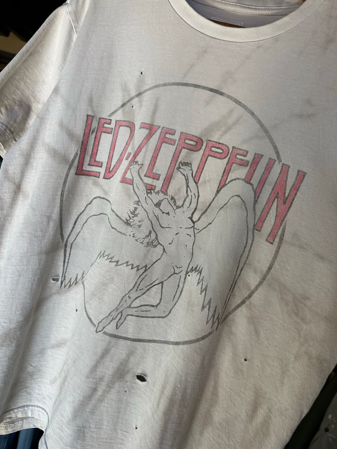 레드 제플린 Led Zeppelin 락밴드 프린팅 티셔츠 상품이미지3