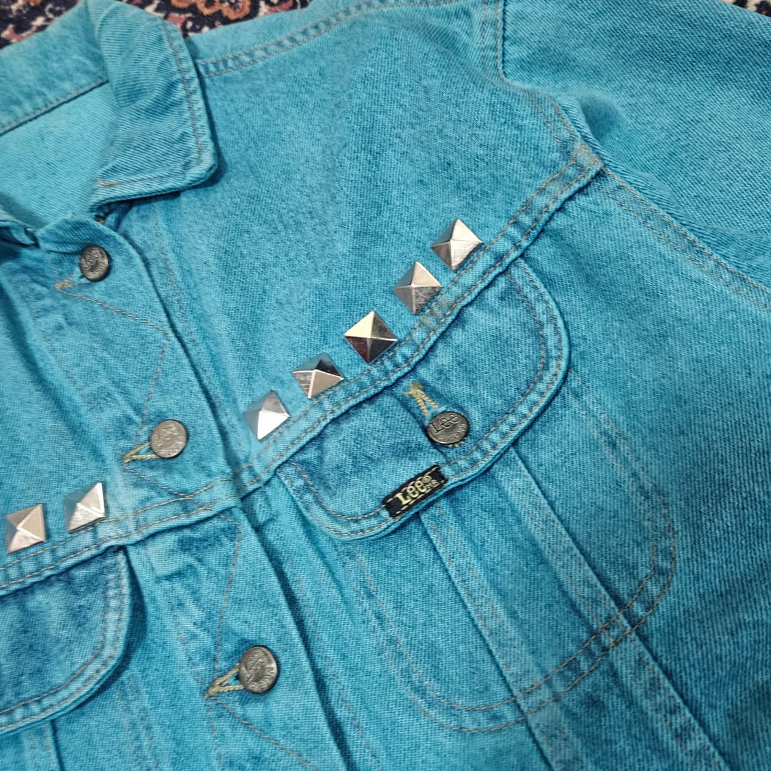 리(Lee) 90's in USA 빈티지 징's 데님 M size 상품이미지4