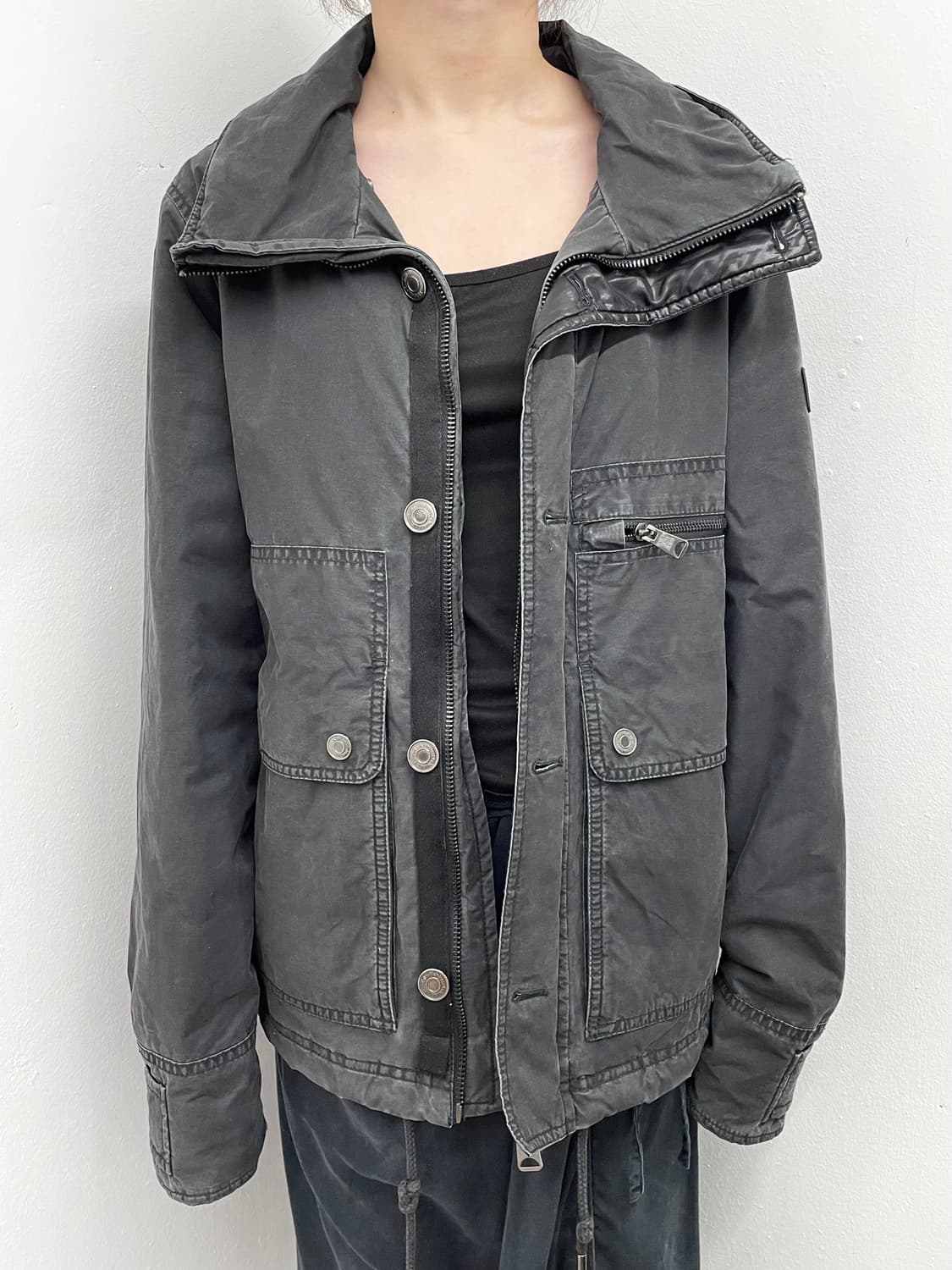 ck 버튼 포켓 디테일 자켓  상품이미지4