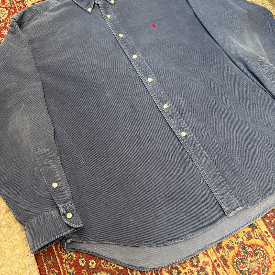 90s 폴로 랄프로렌 블레어 핏 코듀로이 셔츠 [ 105-110 ] 상품이미지5