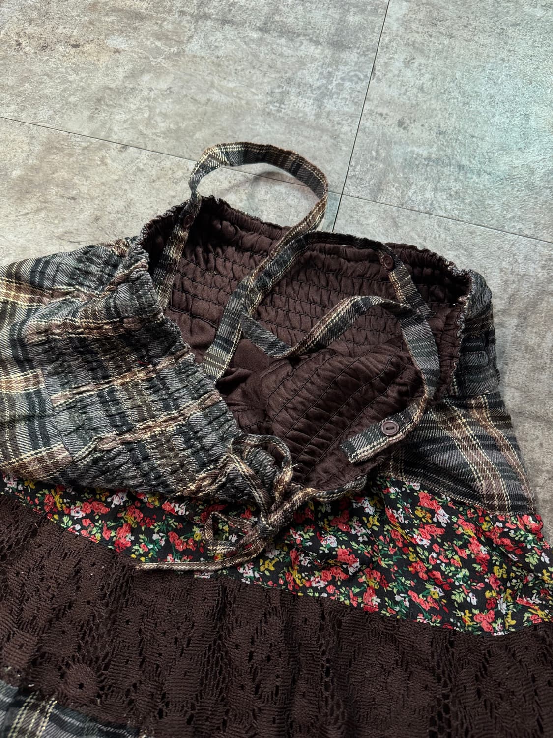 패치 워크 원피스/스커트 상품이미지9