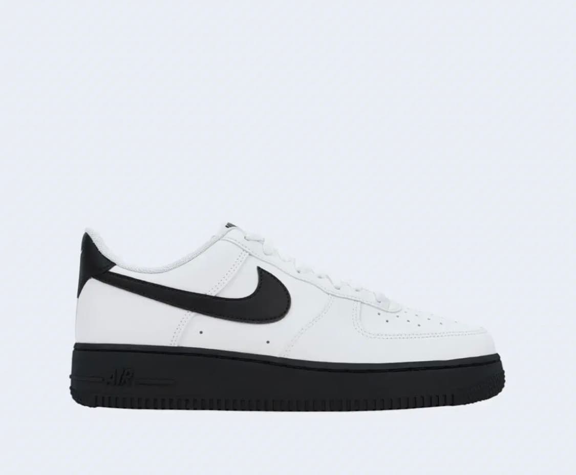 나이키 에어포스 1 로우 화이트블랙 250 상품이미지1