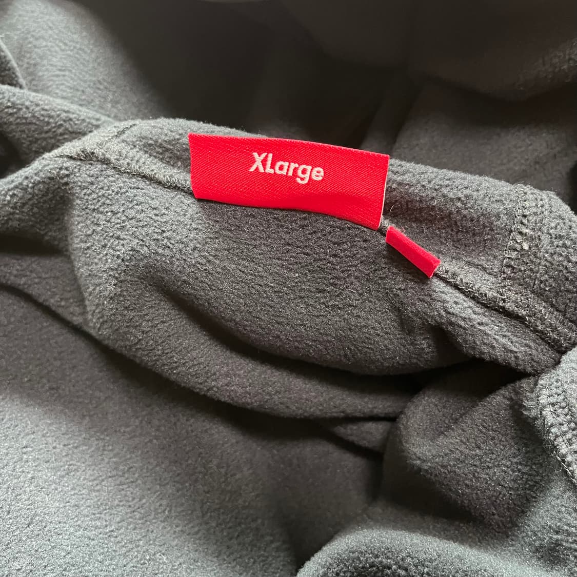 슈프림 24FW 폴라텍 페이스마스크 하프 집 후드 블랙 상품이미지4