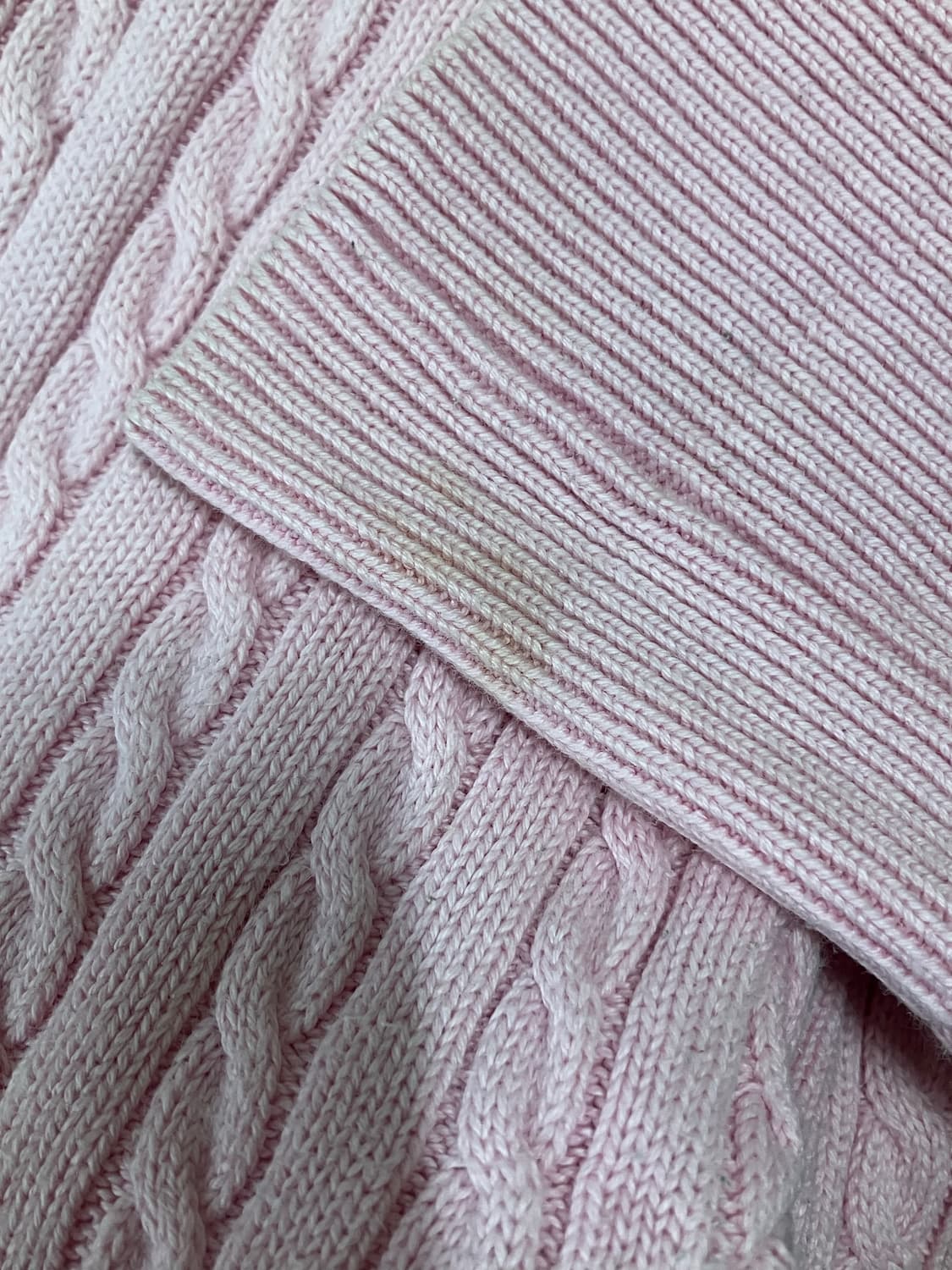 폴로 랄프로렌 핑크 케이블 가디건 상품이미지7